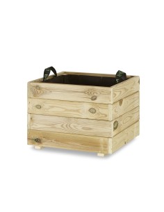 Jardinera madera cuadrada (50x50x40)