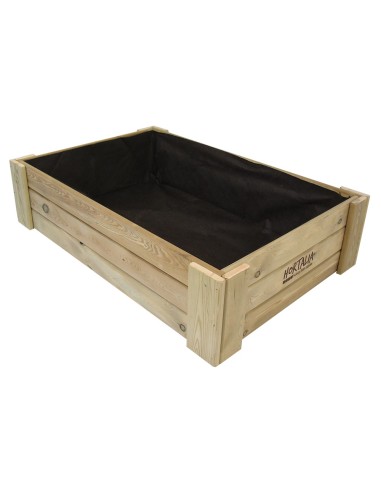 Jardinera madera cuadrada (50x50x40)