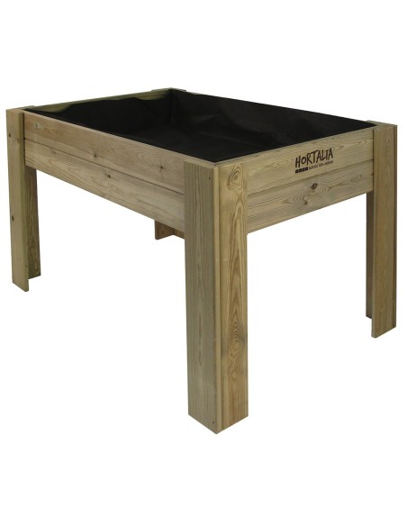 Mes de cultivo  de madera (120x80x80)