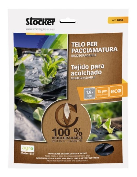 Drap de Jardin Biodégradable en Tissu Antigerminant.