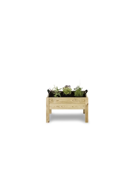Jardinera madera cuadrada (50x50x40)