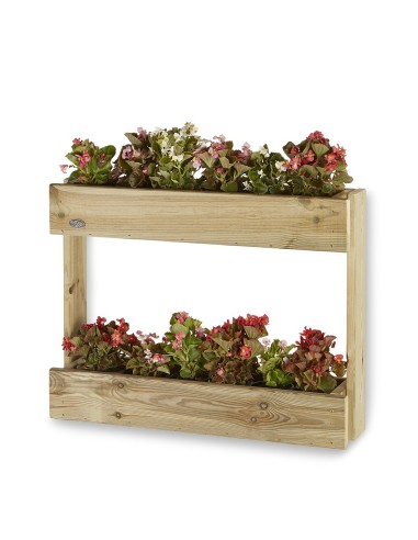 Jardinera madera cuadrada (50x50x40)