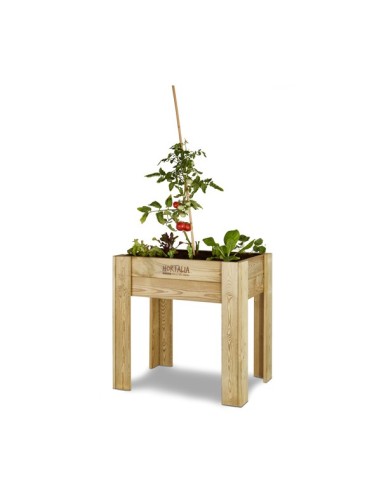 Mes de cultivo  de madera (80x60x80)