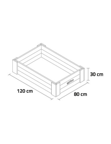 Box de fusta  (120x80x30)