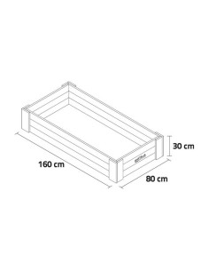 Box de madera (160x80x30) 2