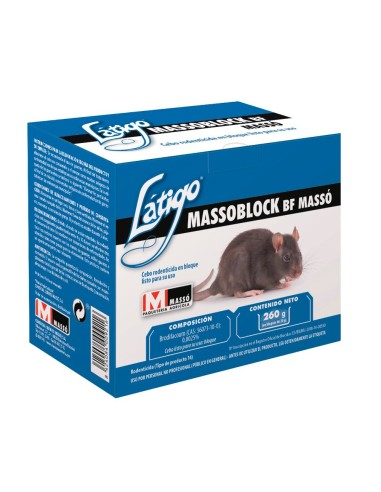 Raticida Latigo Block BD (250 gr)
