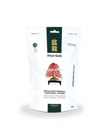 Abono Hiryo Gold mantenimiento bonsai (350 gr)