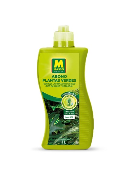 Abono líquido Plantas Verdes Massó (1 litro)