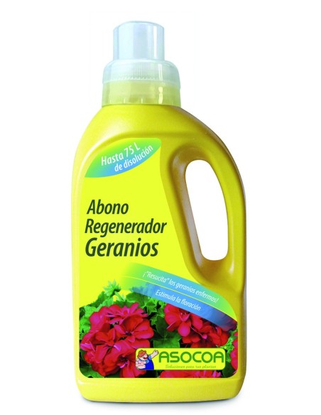 Engrais Liquide Régénérateur de Géranium Asocoa (600 ml).