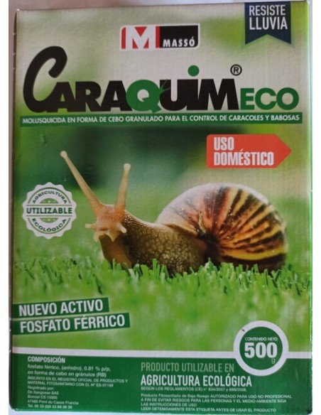 Caraquim mata caracoles y babosas ECO (500 gr)