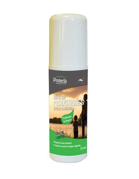 Spray corporal anti-mosquitos Mousti'clac natura (75 ml)