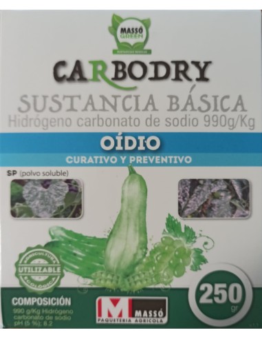Fungicida antioidio Carbodry (ecológico)