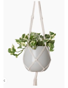 Macramé 1 torreta blanc (per a test 17 cm Ø) 2
