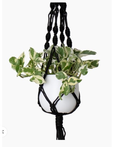 Macramé 1 torreta negre (per a test 13 cm Ø)