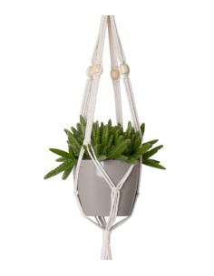 Macramé 3 torretes blanc (per a test 10 cm Ø) 2