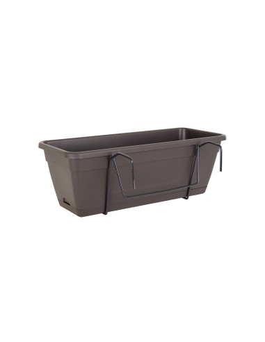 Jardinera amb suport per balcó Venezia (50 cm)
