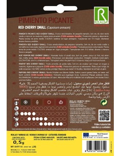 Semente de pimentao Red cherry small (5.000 scoville) 2