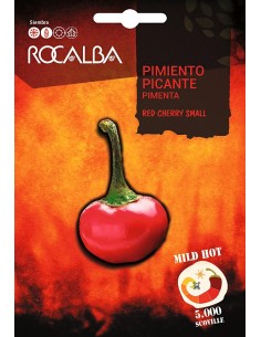 Semente de pimentao Red cherry small (5.000 scoville)