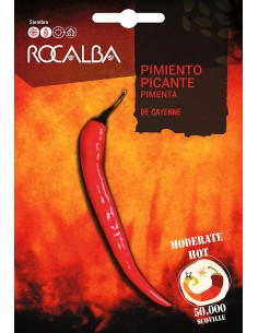 Semilla Pimiento Cayenne (50.000 scoville)