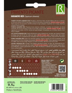 Semilla Pimiento Habanero Red (300.000 scoville) 2