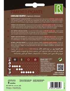 Semilla Pimiento picante Carolina Reaper (2.000.000 scoville) 2