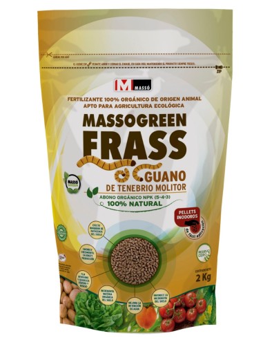 Fertilizante Guano Massogreen Frass (2 kg)