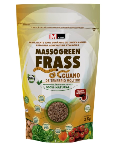 Fertilizante Guano Massogreen Frass (2 kg)