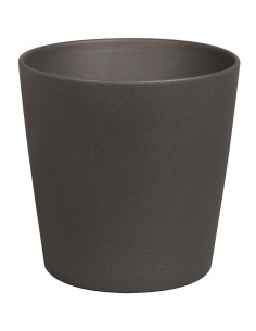 Vaso de cerâmica básica antracita (vários tamanhos)