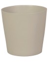 Maceta de cerámica básica beige (varias medidas)