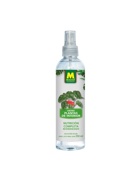 Fertilizante foliar plantas de interior em spray Massó (250 ml)