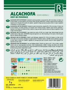 Semilla alcachofa vert de provence 2