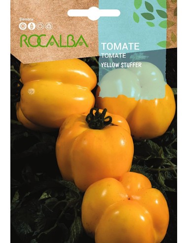 Semilla Tomate amarillo Yellow Stuffer (ecológica)