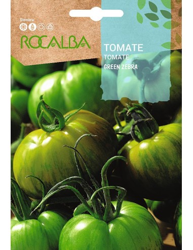 Semente de Tomate Zebra Verde