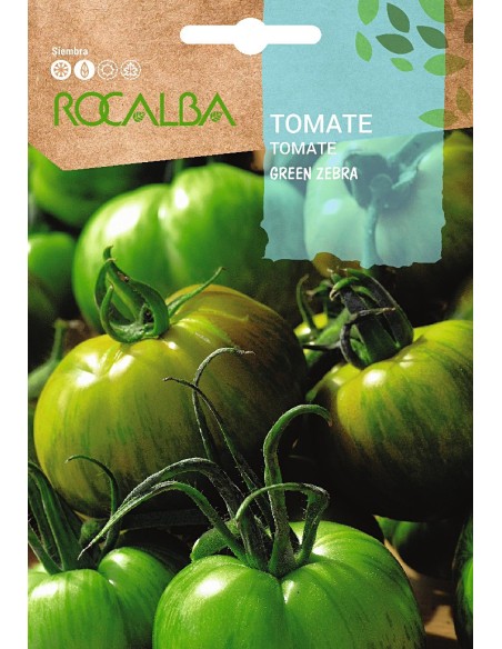 Semilla Tomate Green Zebra