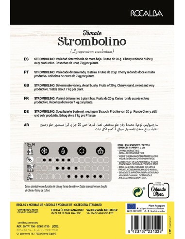 Semente de tomate Strombolino