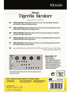 Semente de tomate Tigrella bicolore 2
