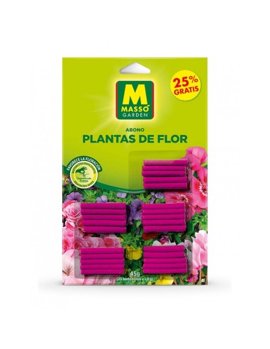 Paus fertilizantes para plantas com flor Massó (20 paus)