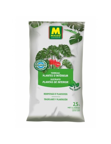 Sustrato plantas de interior (2,5 litros)