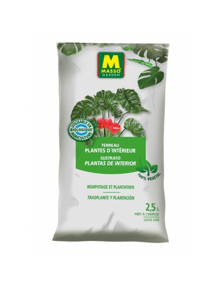 Substrato de plantas de interior (2,5 litros)