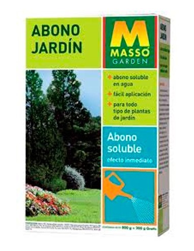 Abono soluble jardin Massó por 7,75€ en Germigarden