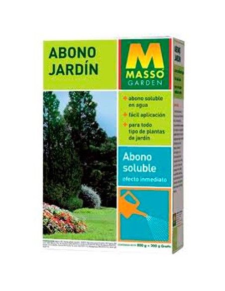 Abono soluble jardin Massó por 7,75€ en Germigarden