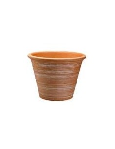 Vaso rústico de argila basico