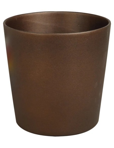 Vaso de cerâmica básica bronze (vários tamanhos)