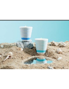 Vela anti mosquitos com citronela SANTORINI (25 horas)