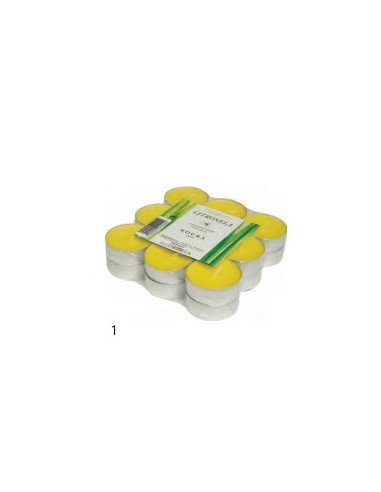 Espelma MINI anti mosquit amb citronela (18 unitats)