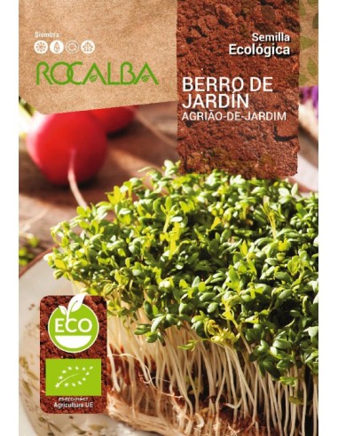 Semilla berro de jardín (ecológica)