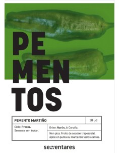 Semente de pimento Martiño (tradicional galego)