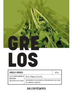 Semilla grelo Ordes (tradicional gallega)