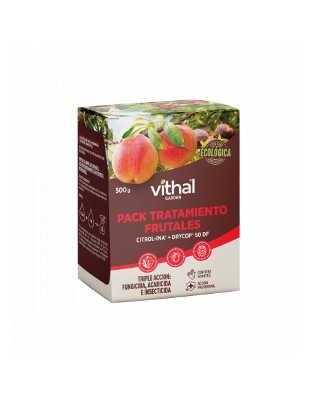 Pack tratamiento para frutales en invierno ecológico Vithal Garden