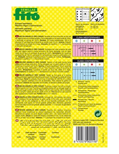 Compre semente de melão amarelo em Germigarden